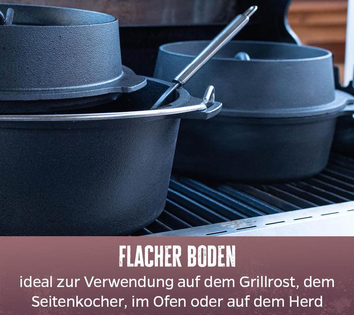 Produktbild Grillfürst Dutch Oven 6 flach