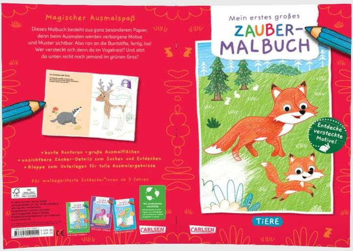 Actual product image Mein erstes grosses Zauber-Malbuch