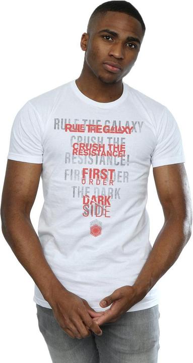 Actual product image Star Wars Mens The Last Jedi Dark Side Echo T-Shirt (L)