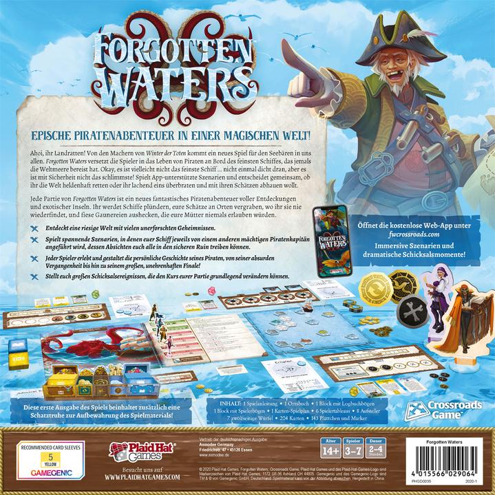 Image du produit Plaid Hat Games Le jeu des connaisseurs Les eaux oubliées (Allemand)