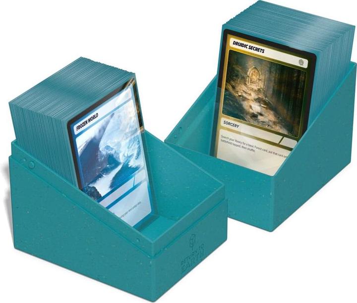 Actual product image Ultimate Guard Return To Earth Boulder Deck Case 133 taille standard Pétrole