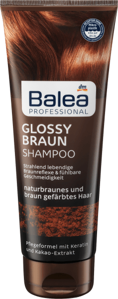 dm BaleaProfessional Shampoo Glossy Braun (250 ml, Flüssiges Shampoo)