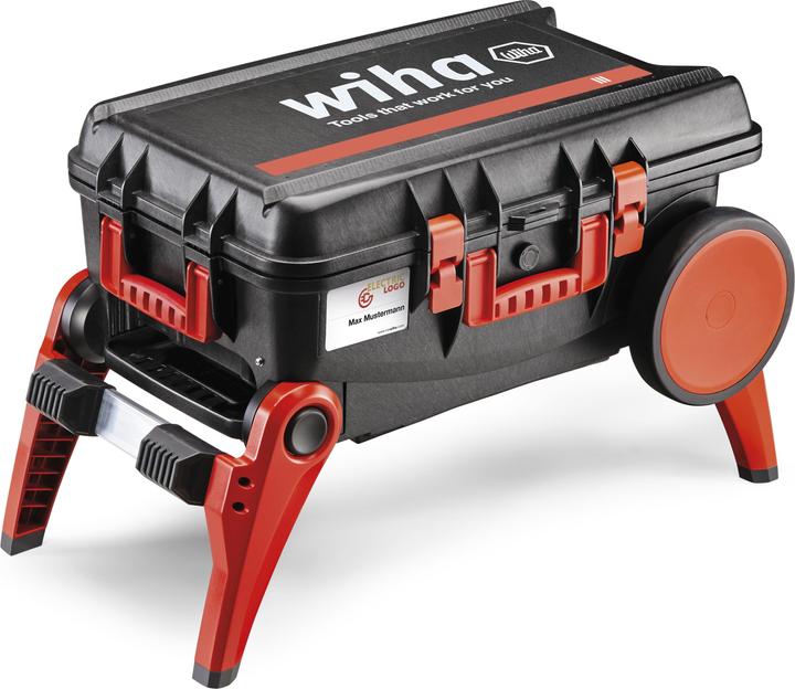 Actual product image Wiha Tool case set XXL III electric I 104-piece I Electrician's tool case I Tool box (106 pieces)