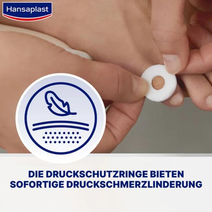 Produktbild Hansaplast Hühneraugen-Druckschutzringe, 20 St. Pflaster (20x)