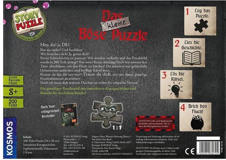 Produktbild Kosmos Story Puzzle 200 Teile / Das kleine Böse Puzzle (200 Teile)