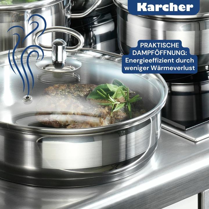 Image du produit Karcher Jasmin (16 cm, Cuiseur à vapeur, Acier inoxydable)