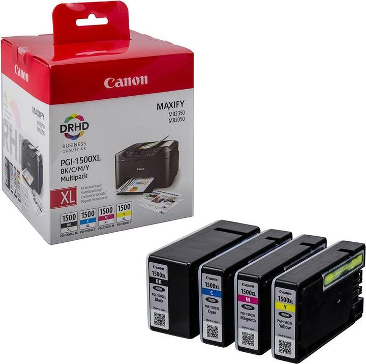 Produktbild Canon PGI-1500XL Multipack (CMYK)