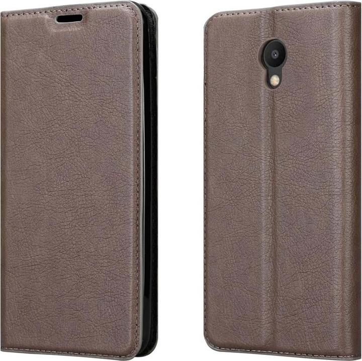Actual product image Cadorabo Book Invisible Magnet Cover (Meizu M6s)
