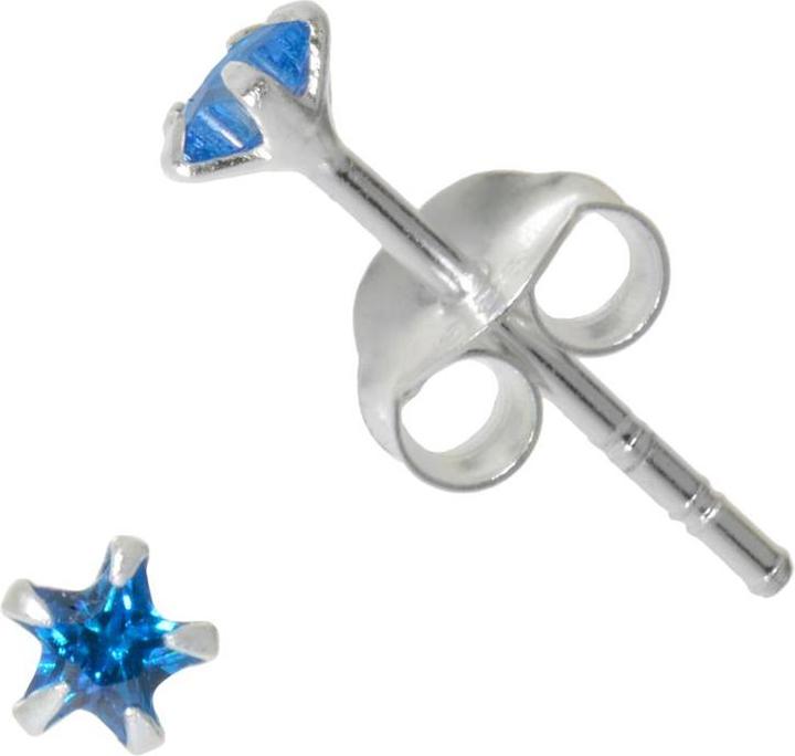 Actual product image Bijouteria Ear studs (Silver 925, Zirconia)