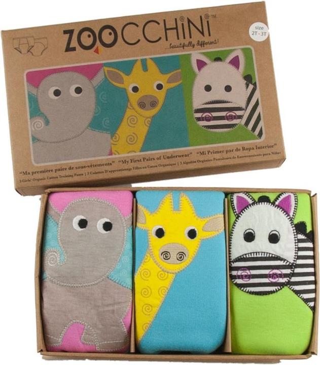 Image du produit Zoochini Amis du safari des filles (Taille 5, 3 pcs)
