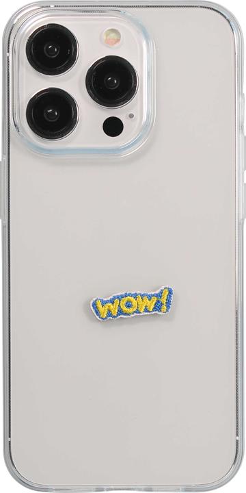 Produktbild PhoneLook Sticker Aufkleber für Handy/Tablet/Computer 3D gestickt WOW! Sticker