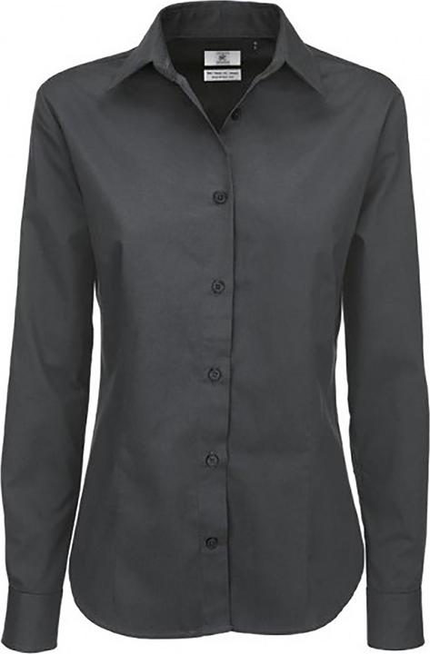 Immagine prodotto B&C - Camicetta a maniche lunghe in twill affilato (4XL)