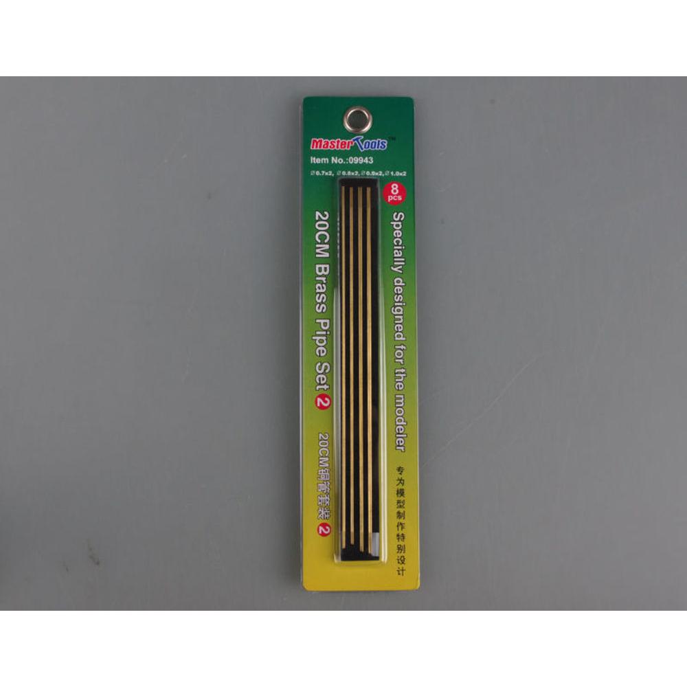 Master Tools 20CM Brass Pipe / Messingrohr Set 2