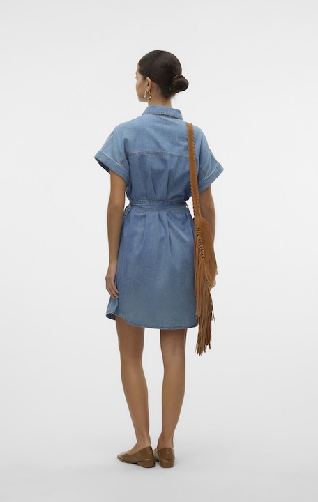 Actual product image Vero Moda VMNOTUS Kurzes Kleid Jeanskleid (M)