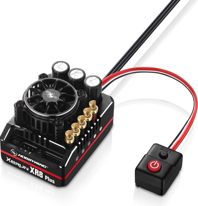 Hobbywing Brushless Regler Xerun XR8 Plus G2S 200A, 2-6S