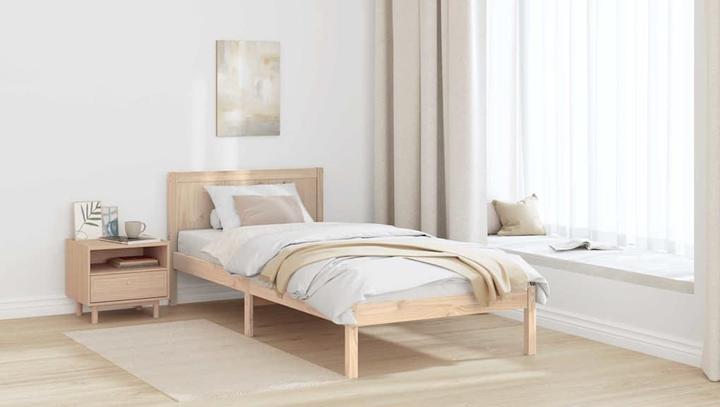 Actual product image vidaXL Bettgestell (90 x 200 cm)