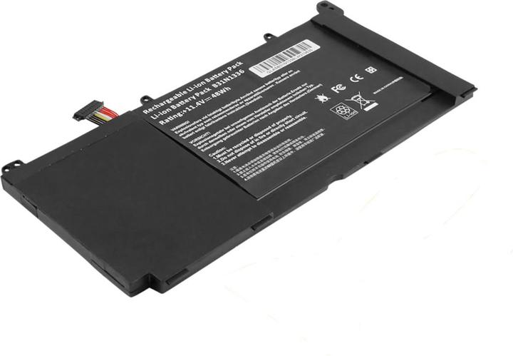 Actual product image Avizar Akku PC Asus R553LF mit Werkzeug (4200 mAh)
