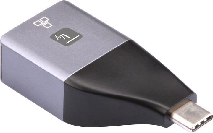 Produktbild Techly Adapter USB-C M auf RJ45 F Ethernet 1000Mbps (USB-C, RJ45 (1x))