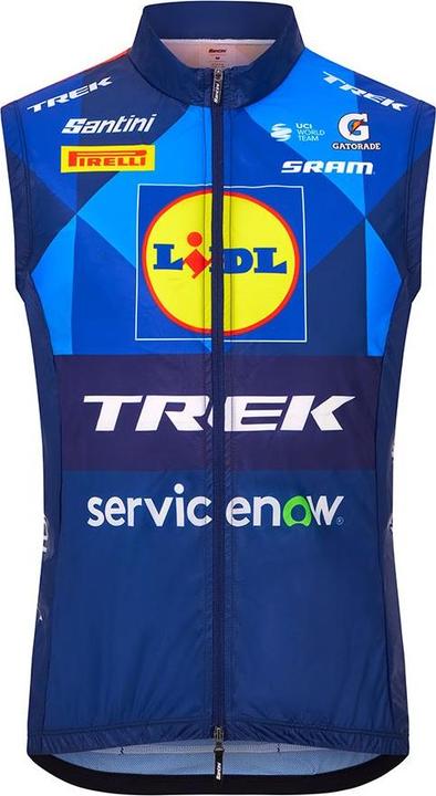 Santini Vest Trek Windshell XX-Large Blue/Yellow