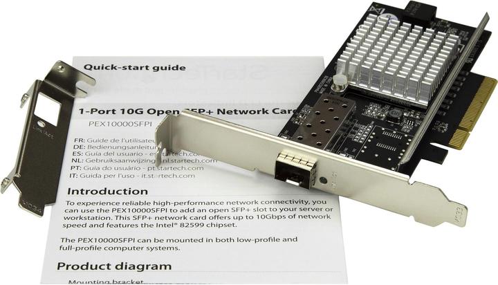 Actual product image StarTech 1 Port 10GBase-X Card (Mini PCI Express)