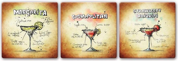 Produktbild Trenddeko Cocktails Set 01 (3-teilig) (50 x 50 cm)