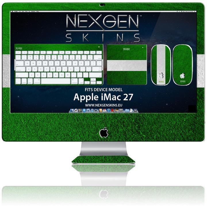 Produktbild Skins iMac 27 3D Case Skin Pack (On the Field 3D)