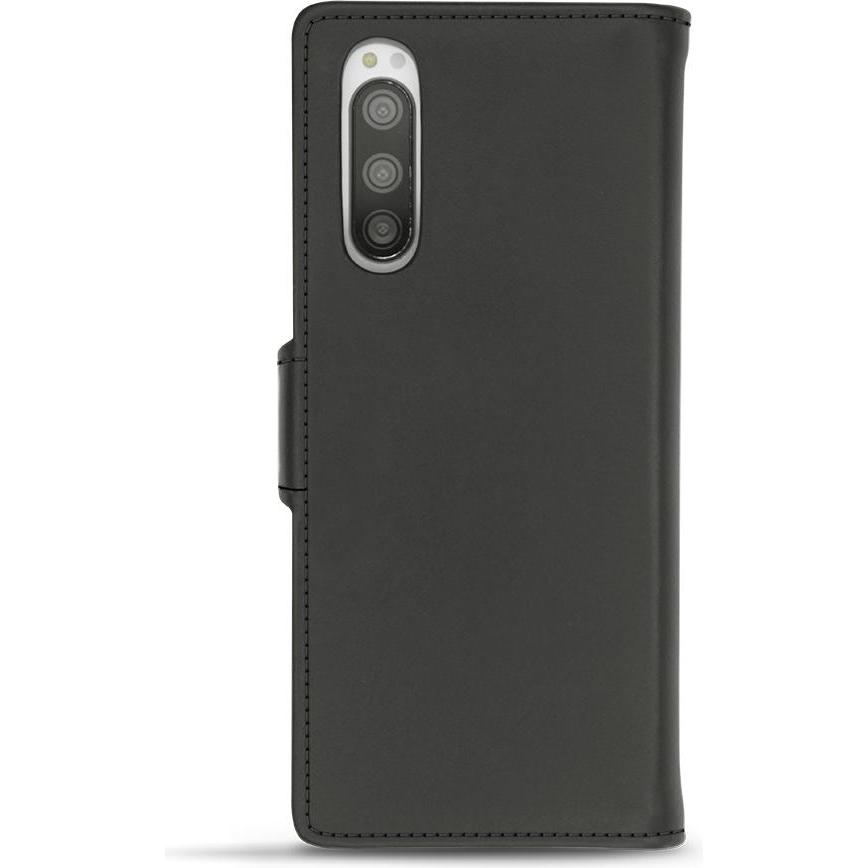 Thumbnail - Noreve Lederschutzhülle Wallet (Sony Xperia 5), Smartphone Hülle, Schwarz