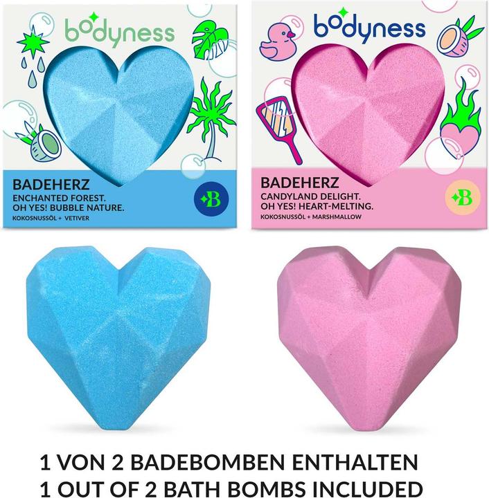 Actual product image Craze Bodyness Bath Heart Assorted (Bath salts)