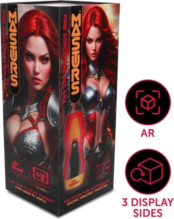 Actual product image Masturs Solara Fire Sorceress