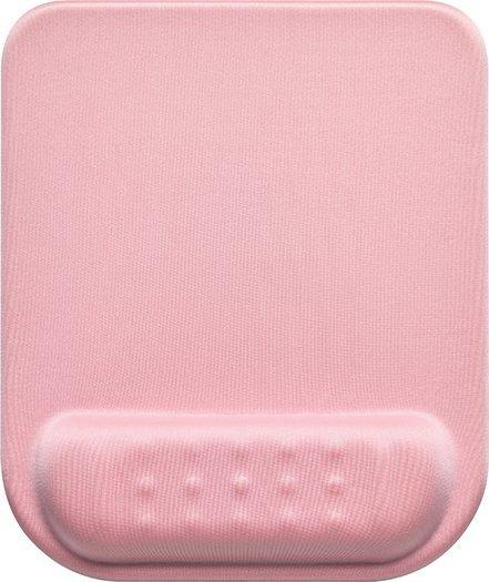 Powerton ERGO PASTEL EDITION mouse pad with memory foam palm rest, rose