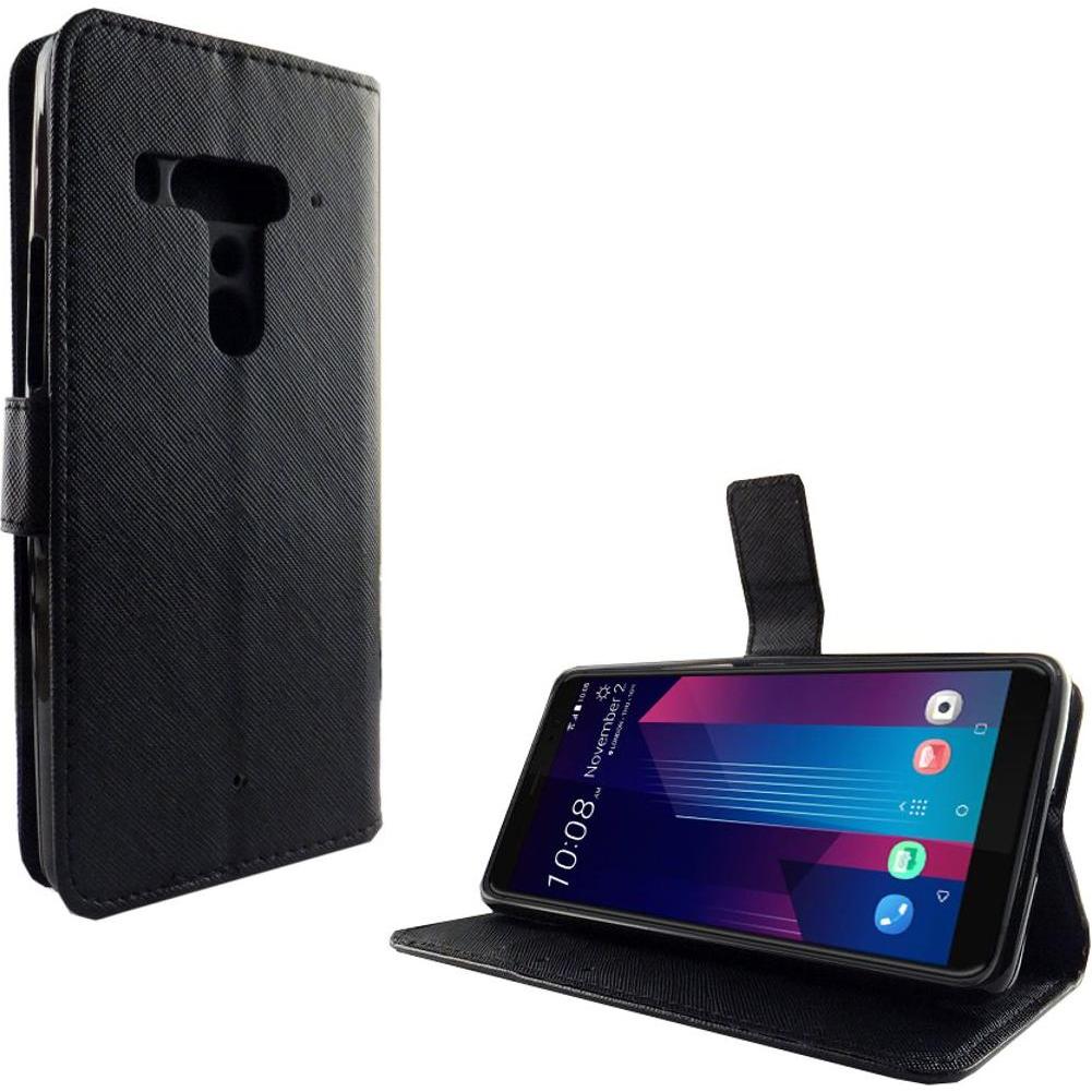 Thumbnail - König Design Hülle Handy Schutz für HTC U12 Plus Case Cover Tasche Wallet Etui Handyhülle Neu (HTC U12+), Smartphone Hül...