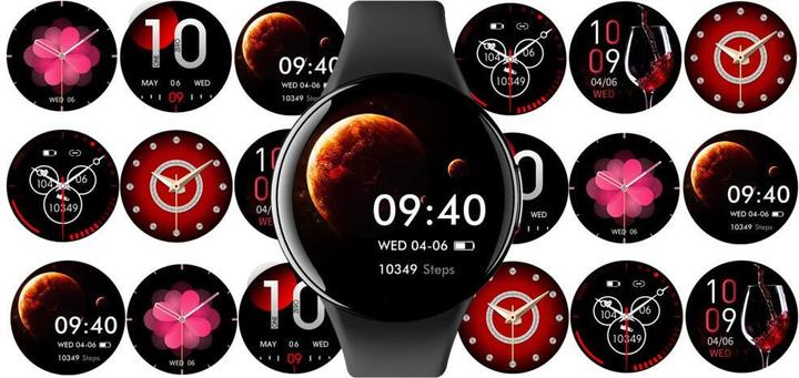 Actual product image Manta Smartwatch damski Livia Mini srebrny (36 mm)