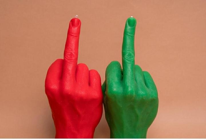 Produktbild Candle Hand F*ck you (1 Stk.)