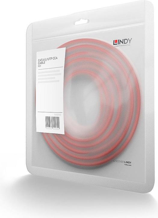 Immagine prodotto Lindy Cavo di rete (U/UTP, CAT6, 0.50 m)