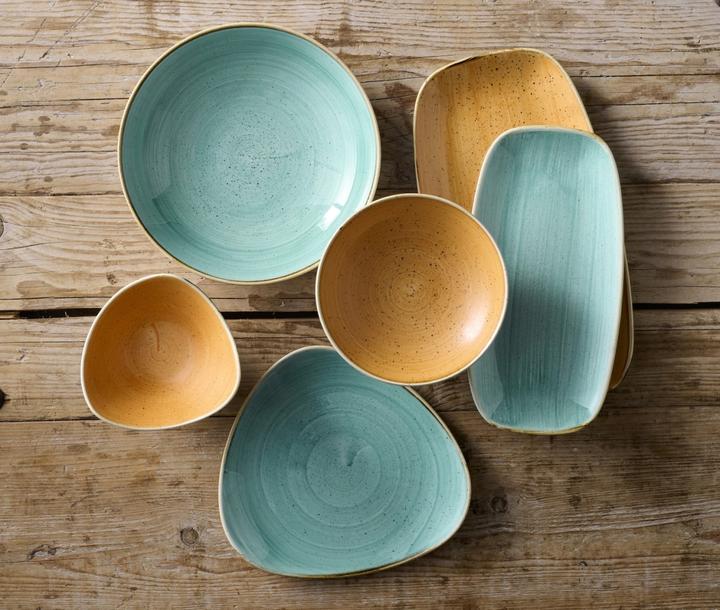 Produktbild Churchill Stonecast Mint Chefs Oblong Platte 29.8X15.3cm