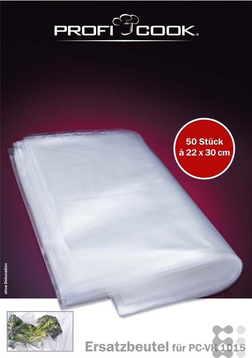 Actual product image Proficook Vacuum bag (50 x)