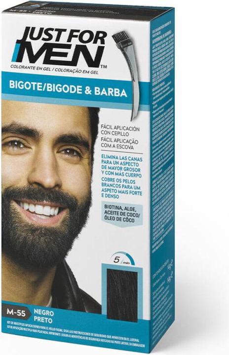 Produktbild Just For Men Schnurrbart und Bart