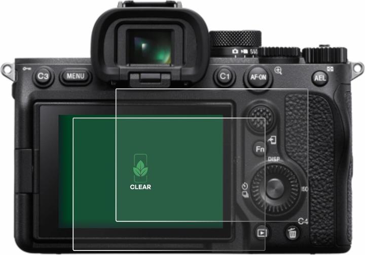 Actual product image ScreenLeaf Protective film sustainable screen protector screen protector film clear transparent (Screen protector, Alpha 7 IV)