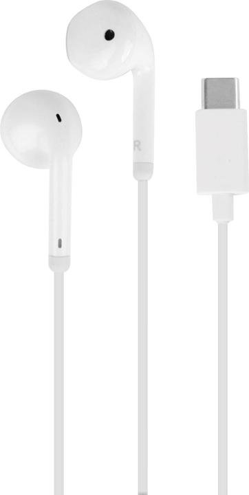 Actual product image SBS Puro Wired Stereo Earphones with USB-C connector + Microphone + Call button (Cable)