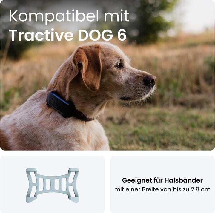 Actual product image Tractive GPS DOG 6 - Rubber Clips (2 Stk.) (Dog, Dog sport)