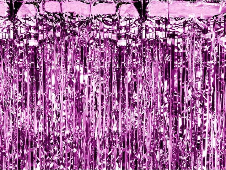 Produktbild Partydeco Festlicher Vorhang Violett (1 Stück)