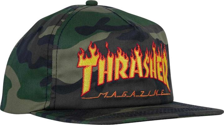 Actual product image Thrasher Flame Snapback (One size)