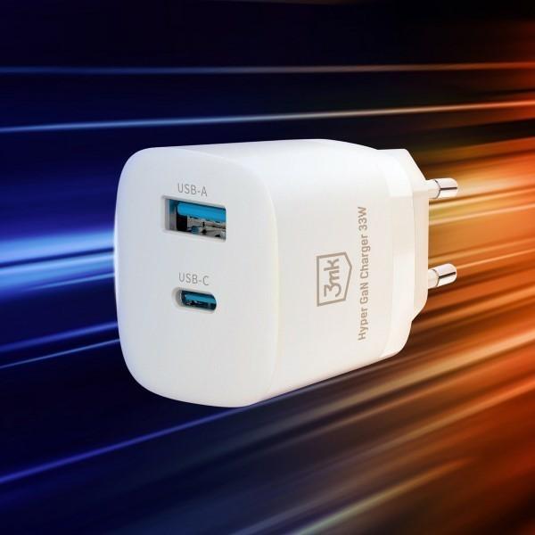 Productafbeelding 3MK Hyper GaN Lader 33W (33 W)