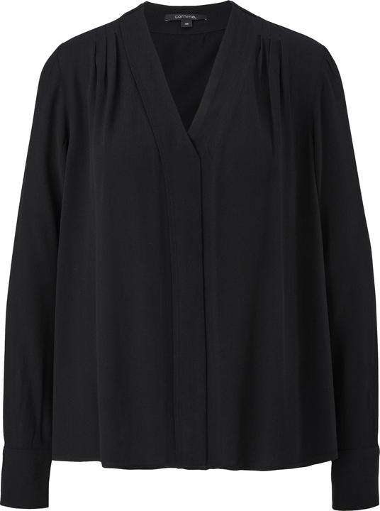 Immagine prodotto Comma Bluse Crêpe-Bluse mit Plisseefalte (34)