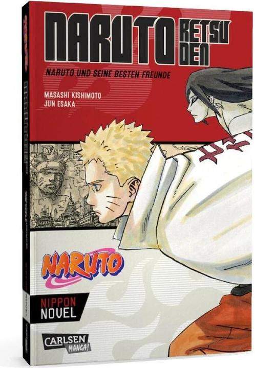 Image du produit Naruto Retsuden: Naruto und seine besten Freunde (Nippon Novel) (Allemand, Jun Esaka, Masashi Kishimoto, 2023)