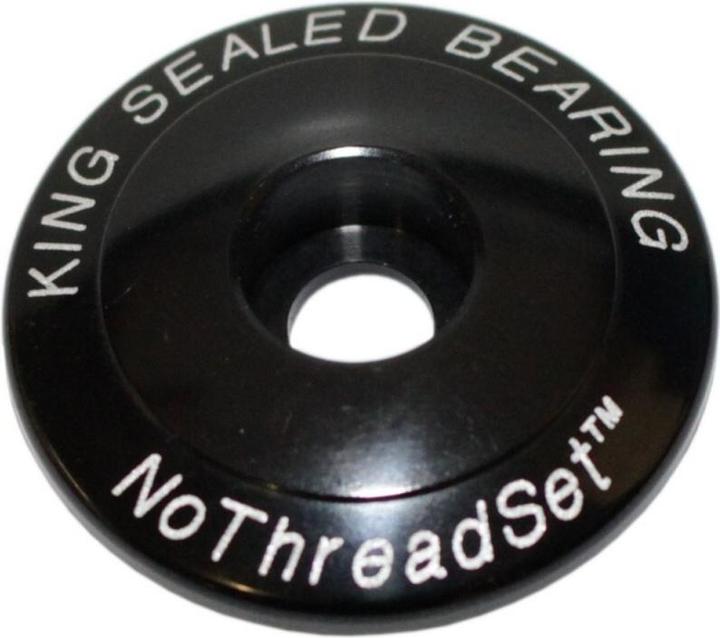 Actual product image Chris King NoThreadSet Ahead Cap, 1 1/8", Sotto Voce