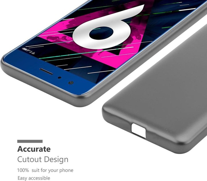 Produktbild Cadorabo TPU Matt Metallic Cover (Honor 9)