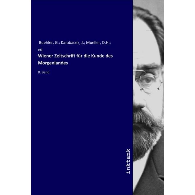 Wiener Zeitschrift für die Kunde des Morgenlandes, Fachbücher von G. Bühler