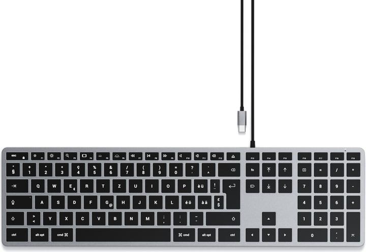 Produktbild Satechi Slim W3 USB-C Wired Keyboard-CH (Swiss) (CH)