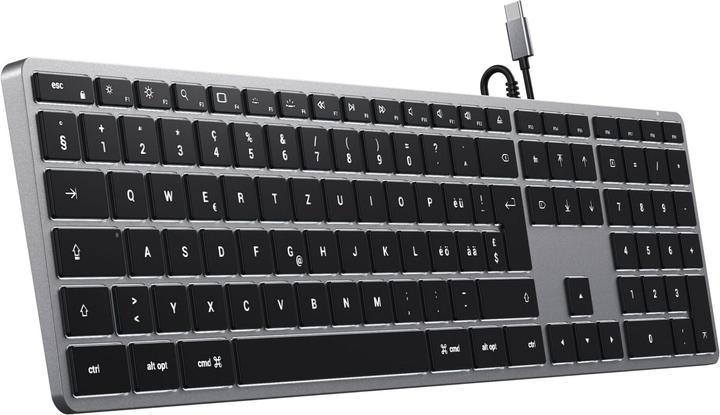 Produktbild Satechi Slim W3 USB-C Wired Keyboard-CH (Swiss) (CH)